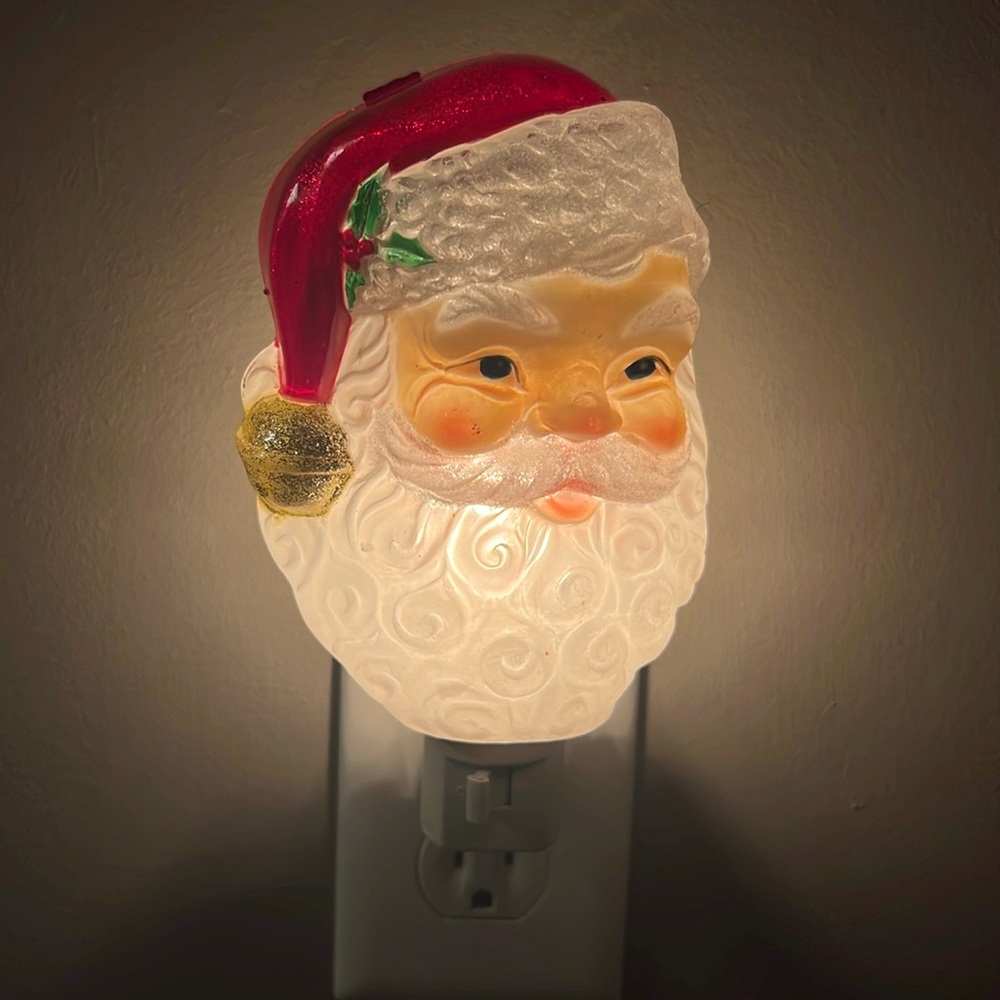 Vintage Santa Nightlight
